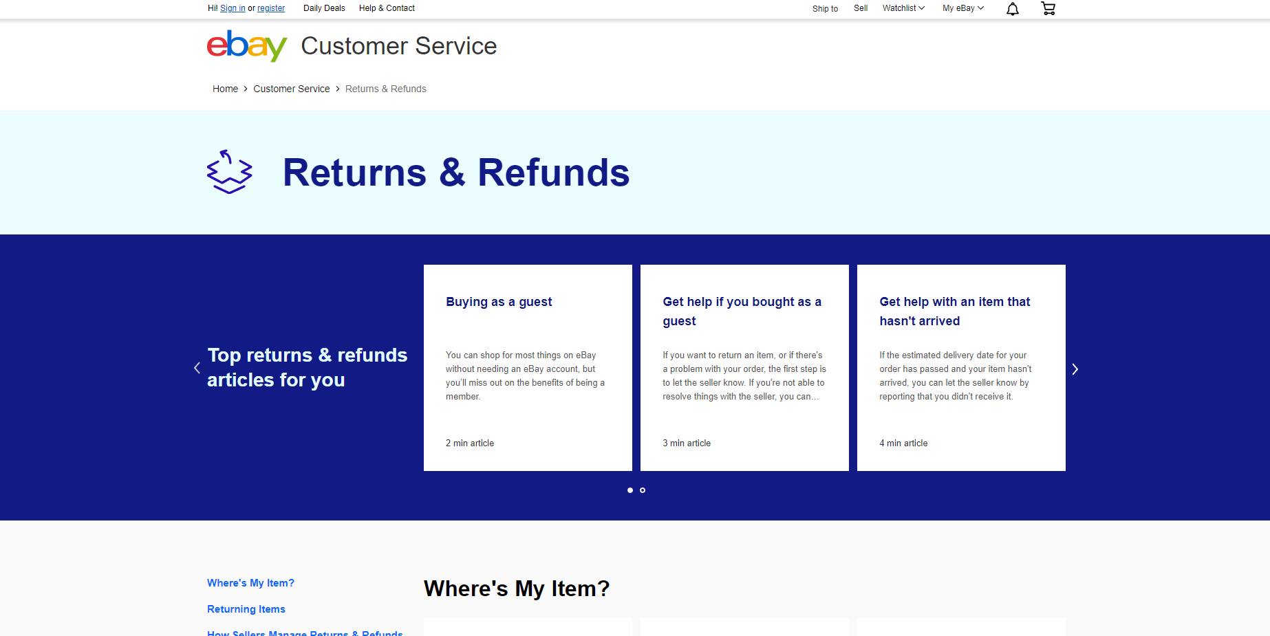 How to manage returns refunds on eBay like a pro