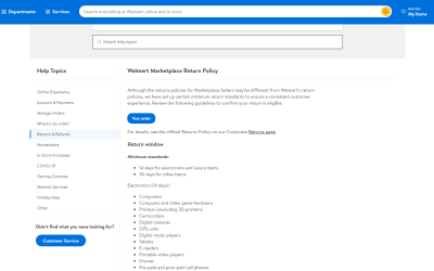 How to Manage Returns and Refunds on Walmart Marketplace