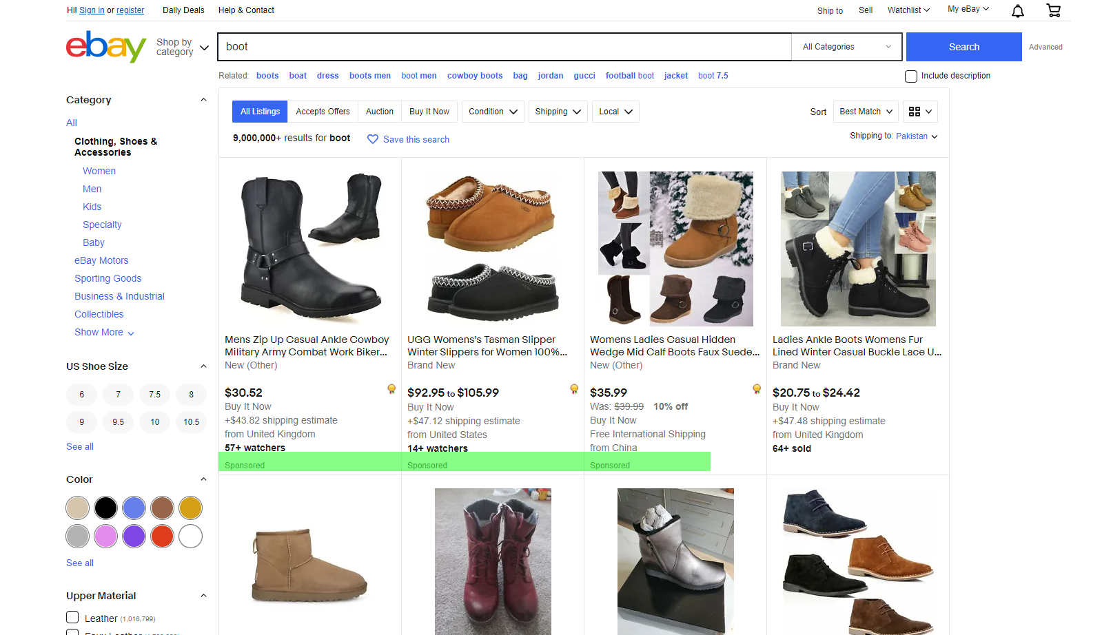 eBay promoted listings standard campaigns