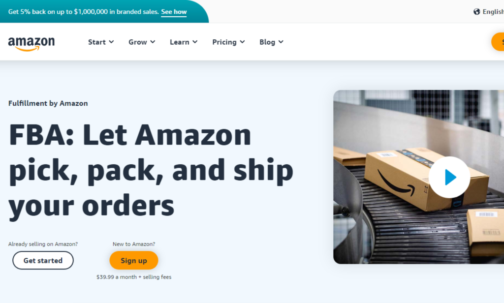 Amazon FBA for Amazon sellers that utilize Amazon fulfillment centers and other sales channels